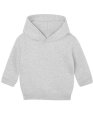 Baby Hoodie Essential Babybugz BZ63 heather Grey